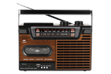 Studio 57 Kassetteafspiller m. FM & Bluetooth, Brun + Kassettebånd