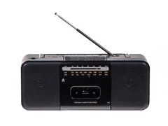 Studio 57 - Kassettenspieler m. FM & Bluetooth, Schwarz