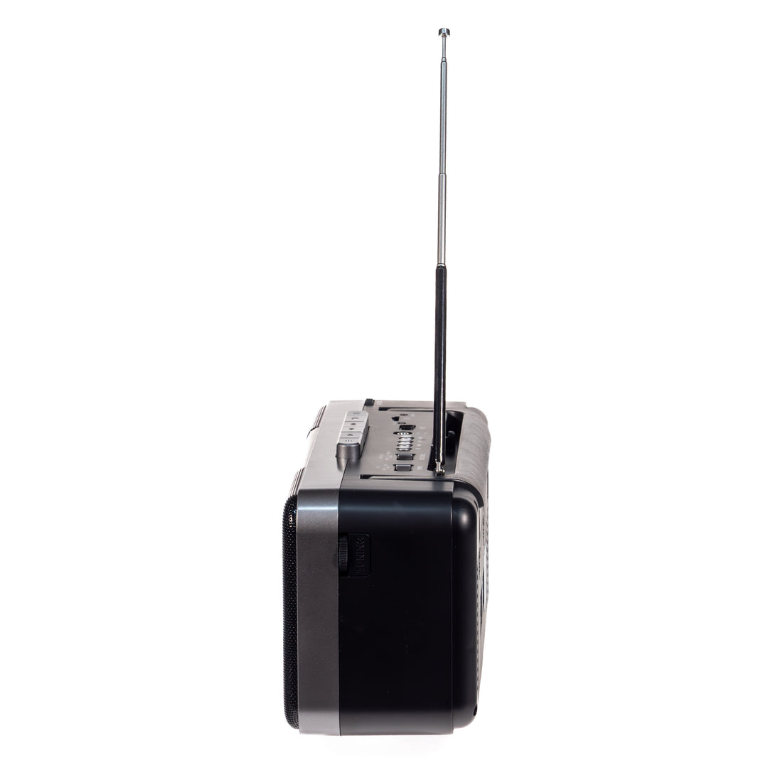 Studio 57 - Kassettenspieler m. FM & Bluetooth, Grau