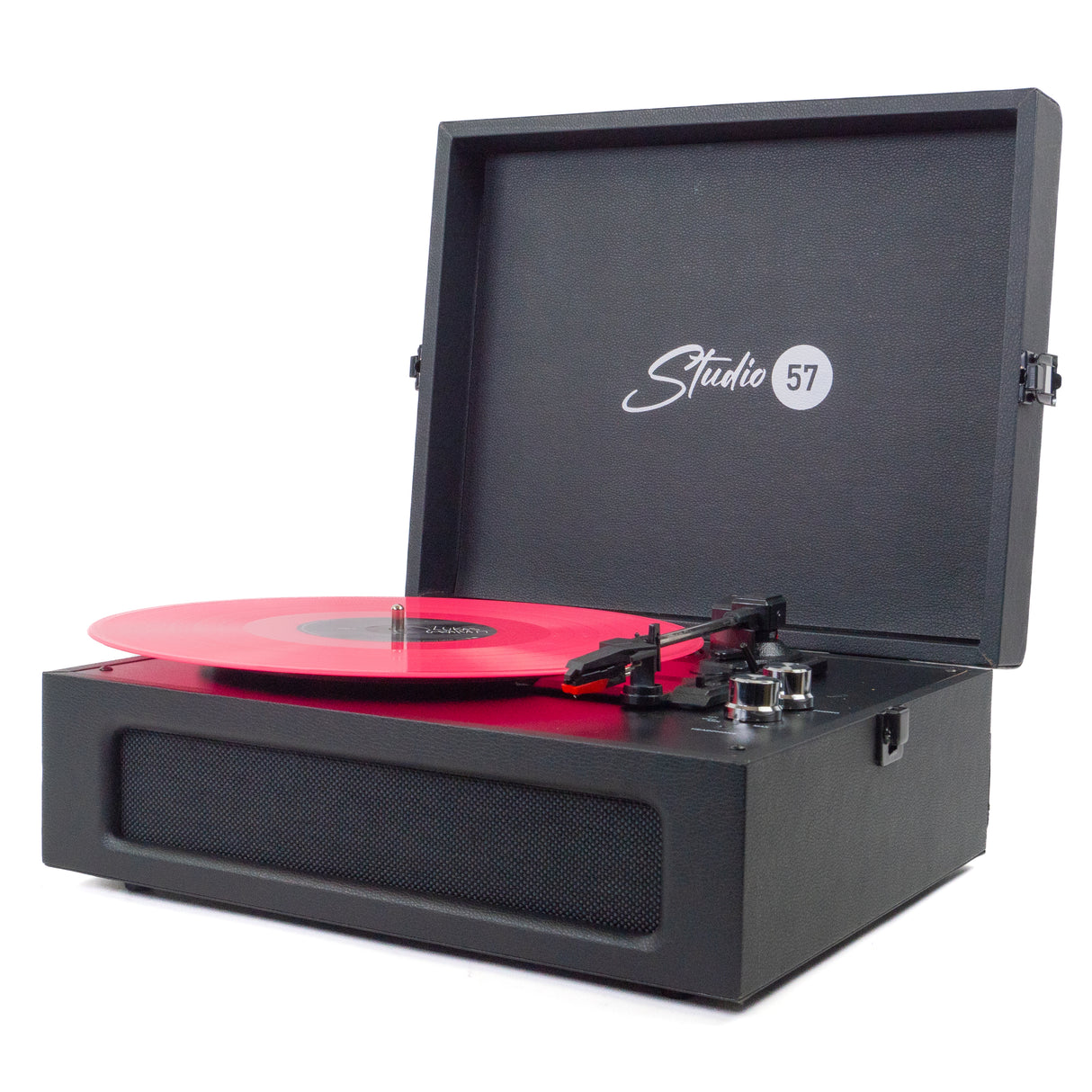 Studio 57 Groovy Plattenspieler (Schwarz)