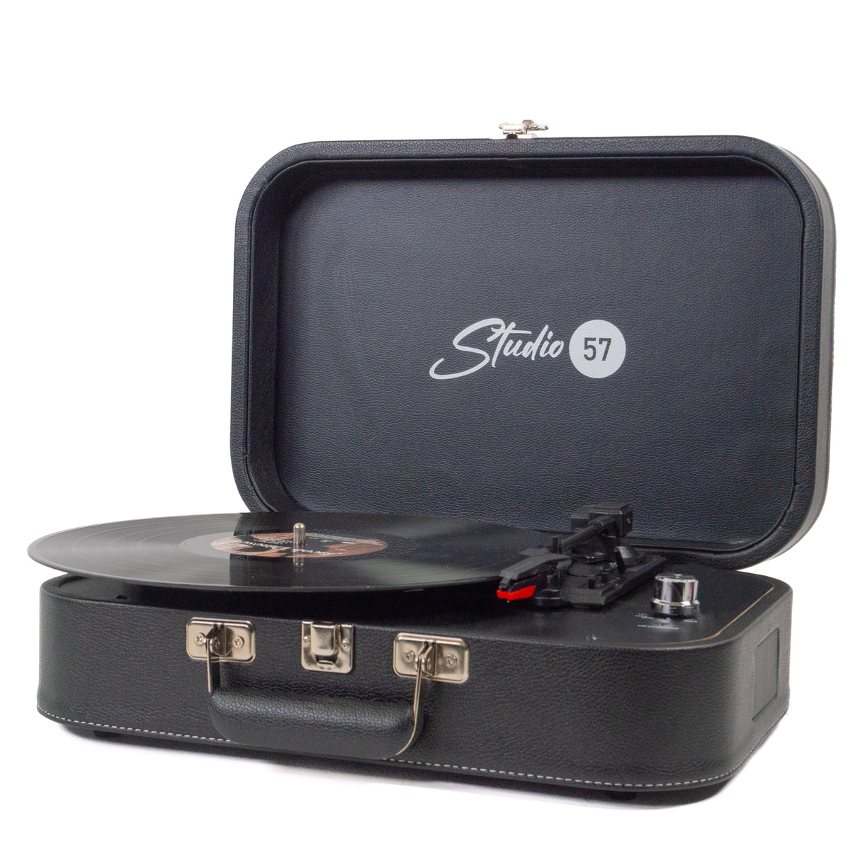 Studio 57 Mellow Plattenspieler (Schwarz)