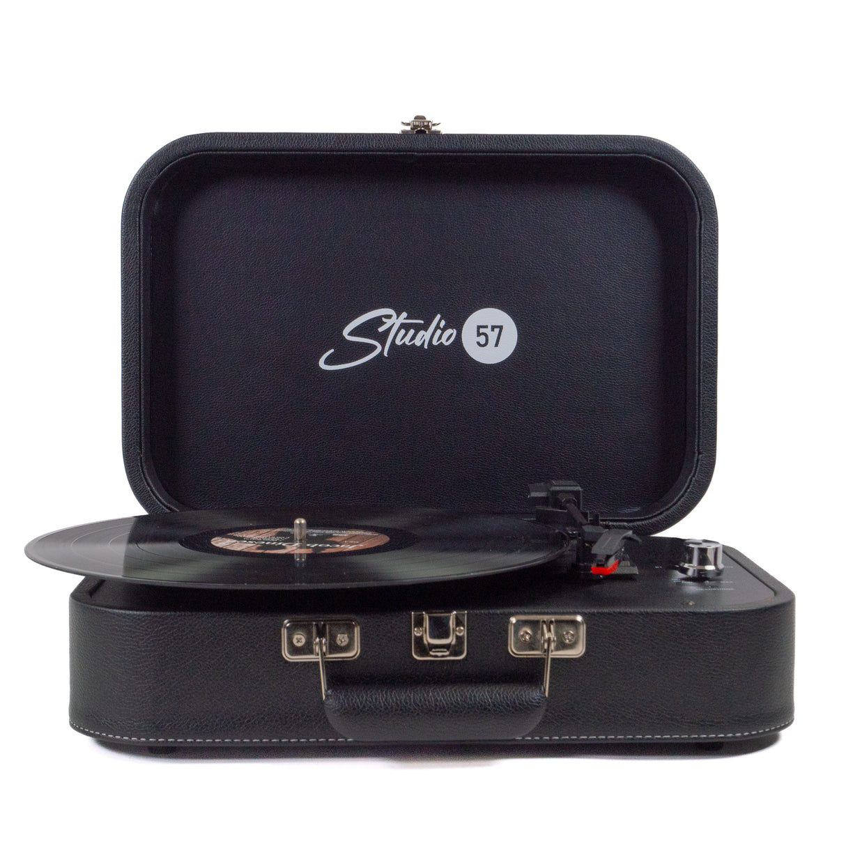 Studio 57 Mellow Plattenspieler (Schwarz)