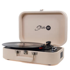 Studio 57 Mellow Plattenspieler (Weiß)