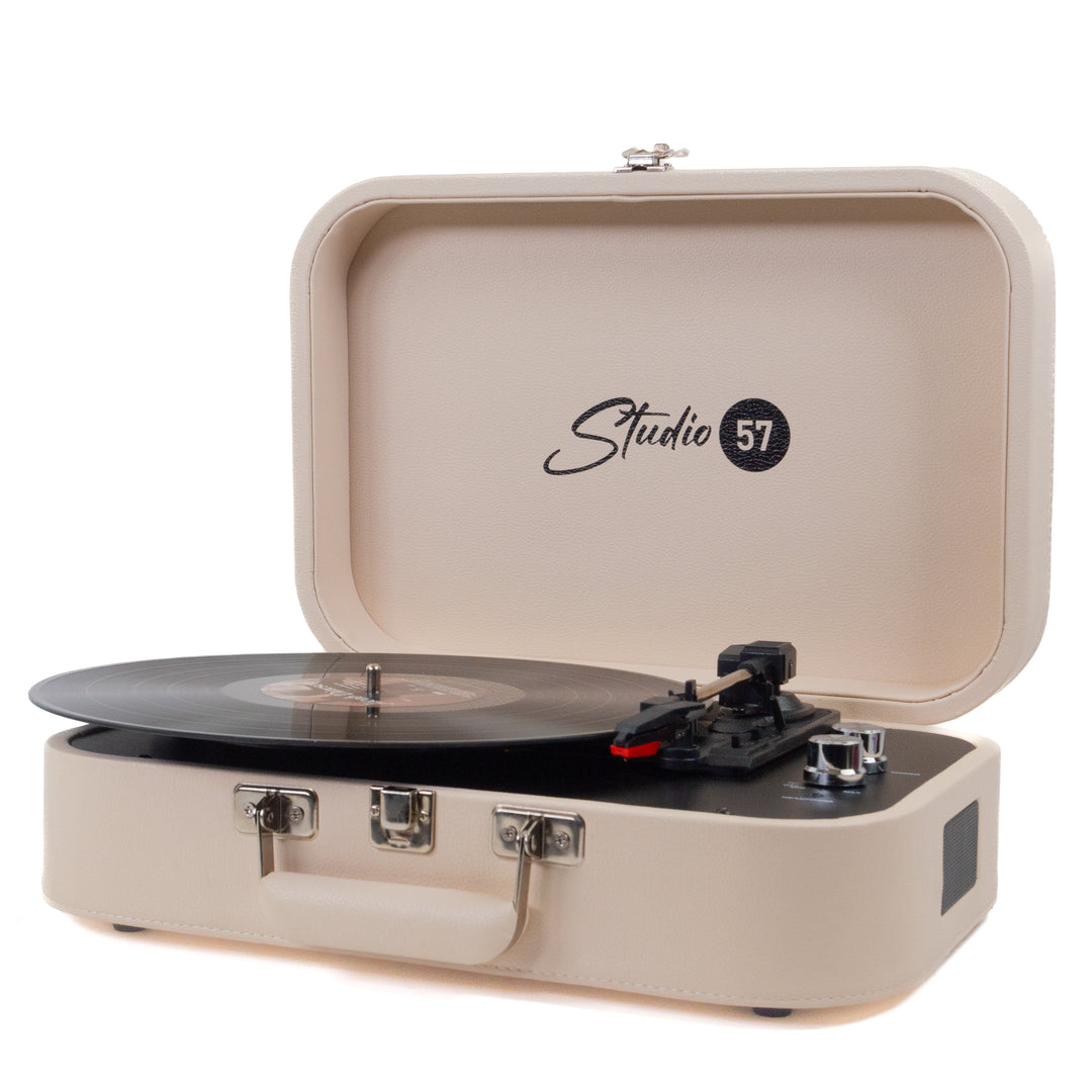Studio 57 Mellow Plattenspieler (Weiß)