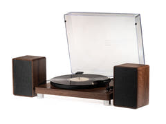 RETURVARE - Studio 57 Plattenspieler m. Lautsprechern (Holz)