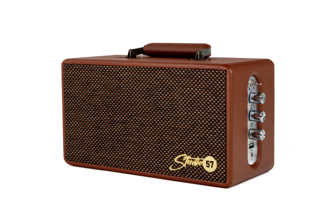 Studio 57 Vibe Bluetooth Lautsprecher (Braun)