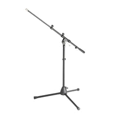 Adam Hall Stands S 9 B - Mikrofonstativ mit Galgenarm, klein