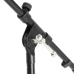 Adam Hall Stands S 9 B - Mikrofonstativ mit Galgenarm, klein
