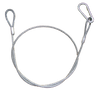 Ibiza Sicherheitsdraht 87 cm (15 kg) 2 mm