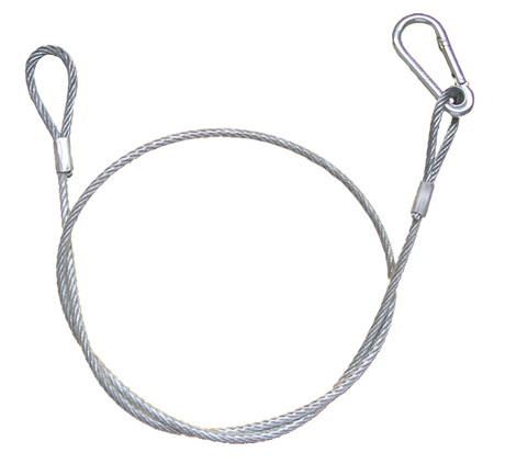 Ibiza Sicherheitsdraht 87 cm (15 kg) 2 mm