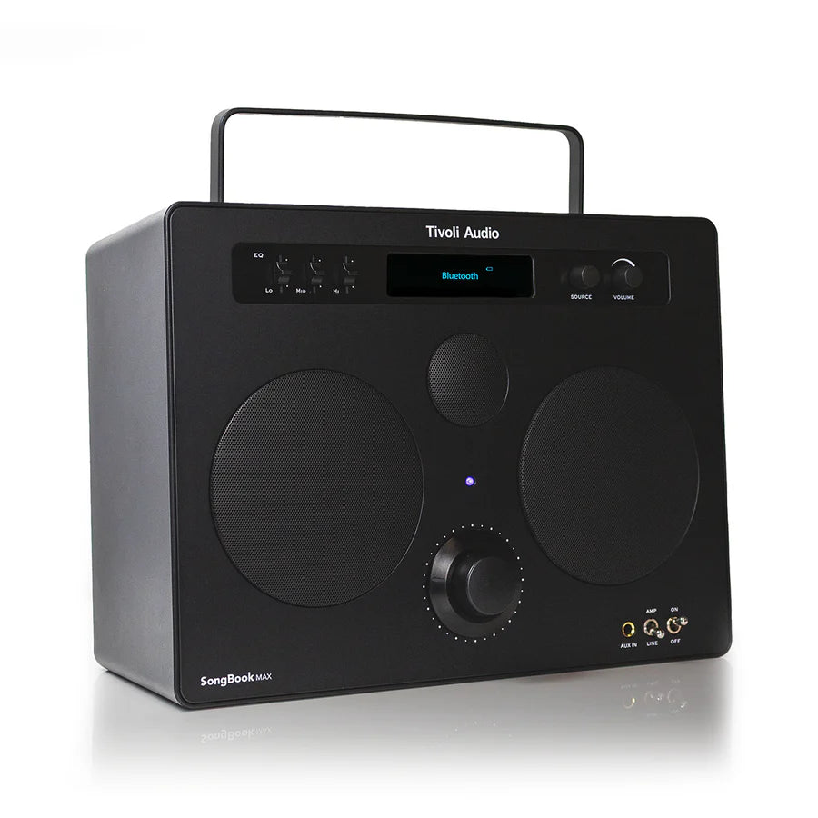 Tivoli Audio Song Book MAX Bluetooth Lautsprecher (Schwarz)