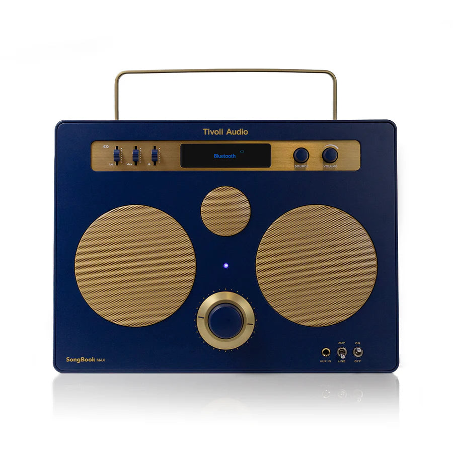 Tivoli Audio Song Book MAX Bluetooth Lautsprecher (Blau)
