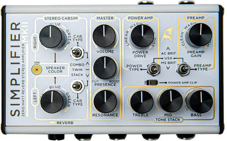 Simplifier Amps MkII Gitarren-Zero-Watt-Verstärker