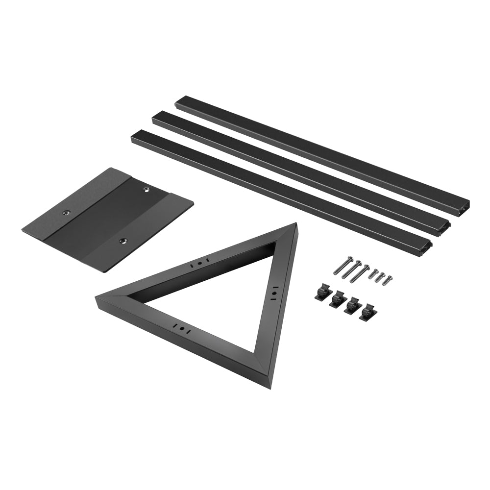 Adam Hall Stands SKDB 040 – Robustes studio monitor-Stativ mit großzügiger Ablage