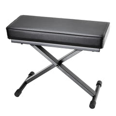 Adam Hall Stands SKT 17 - Zusammenklappbare Keyboardbank mit extra dicker Polsterung