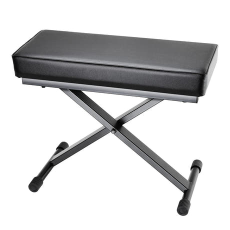 Adam Hall Stands SKT 17 - Zusammenklappbare Keyboardbank mit extra dicker Polsterung