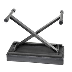 Adam Hall Stands SKT 17 - Zusammenklappbare Keyboardbank mit extra dicker Polsterung
