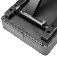 Adam Hall Stands SKT 17 - Zusammenklappbare Keyboardbank mit extra dicker Polsterung