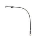 Adam Hall Stands SLED 1 ULTRA BNC - BNC-Schwanenhalslampe mit 4 COB-LEDs