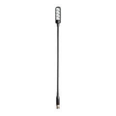 Adam Hall Stands SLED 1 ULTRA BNC - BNC-Schwanenhalslampe mit 4 COB-LEDs