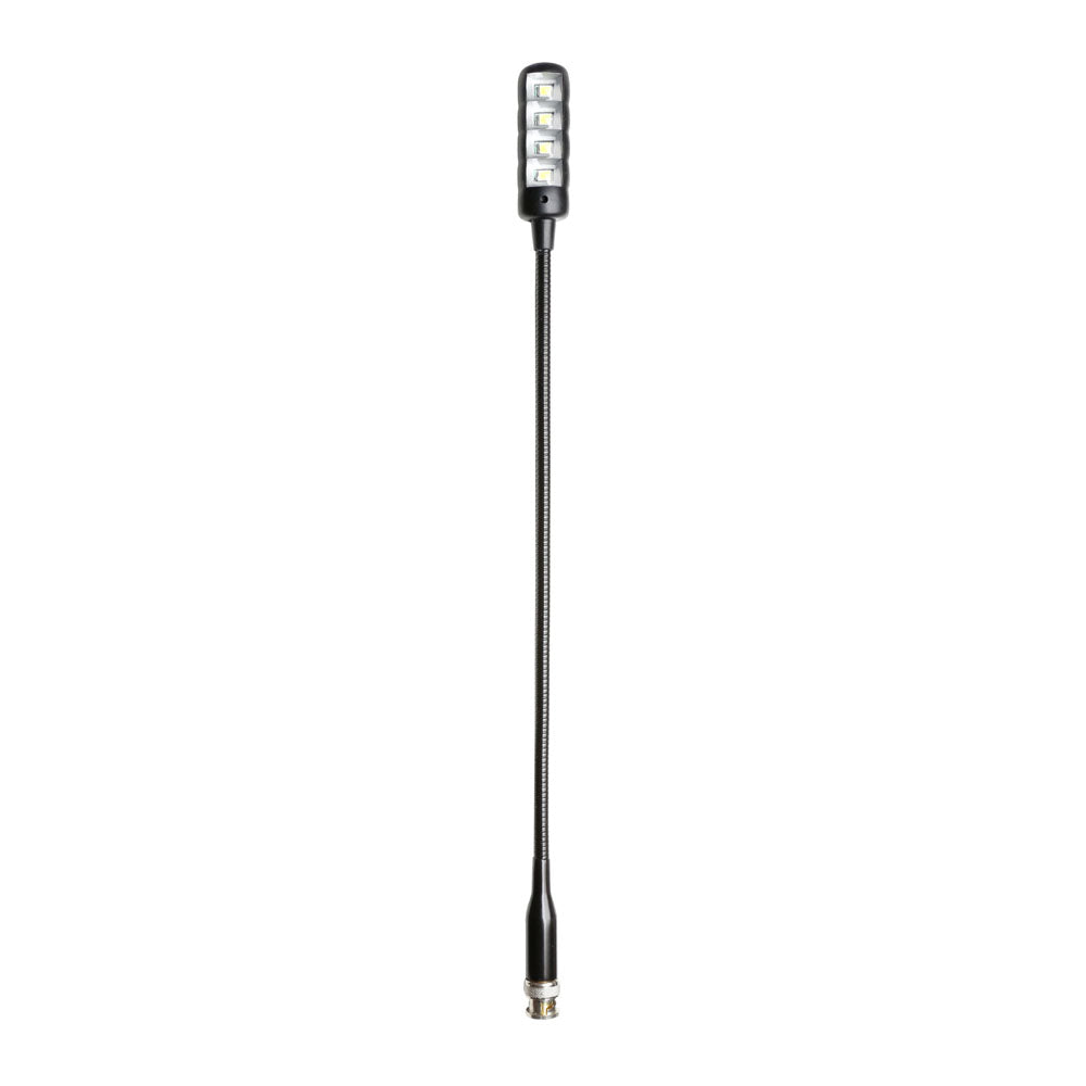 Adam Hall Stands SLED 1 ULTRA BNC - BNC-Schwanenhalslampe mit 4 COB-LEDs
