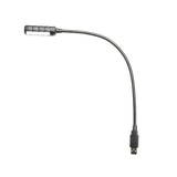 Adam Hall Stands SLED 1 ULTRA USB - Schwanenhalslampe, USB-Stecker, 4 COB-LEDs