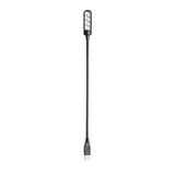 Adam Hall Stands SLED 1 ULTRA USB - Schwanenhalslampe, USB-Stecker, 4 COB-LEDs