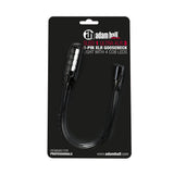 Adam Hall Stands SLED 1 ULTRA XLR 3 - 3-polige XLR-Schwanenhalslampe mit 4 COB-LEDs