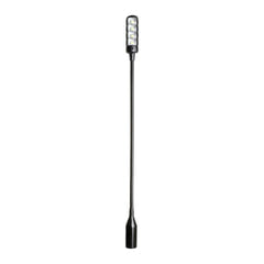 Adam Hall Stands SLED 1 ULTRA XLR 4 - 4-polige XLR-Schwanenhalslampe mit 4 COB-LEDs