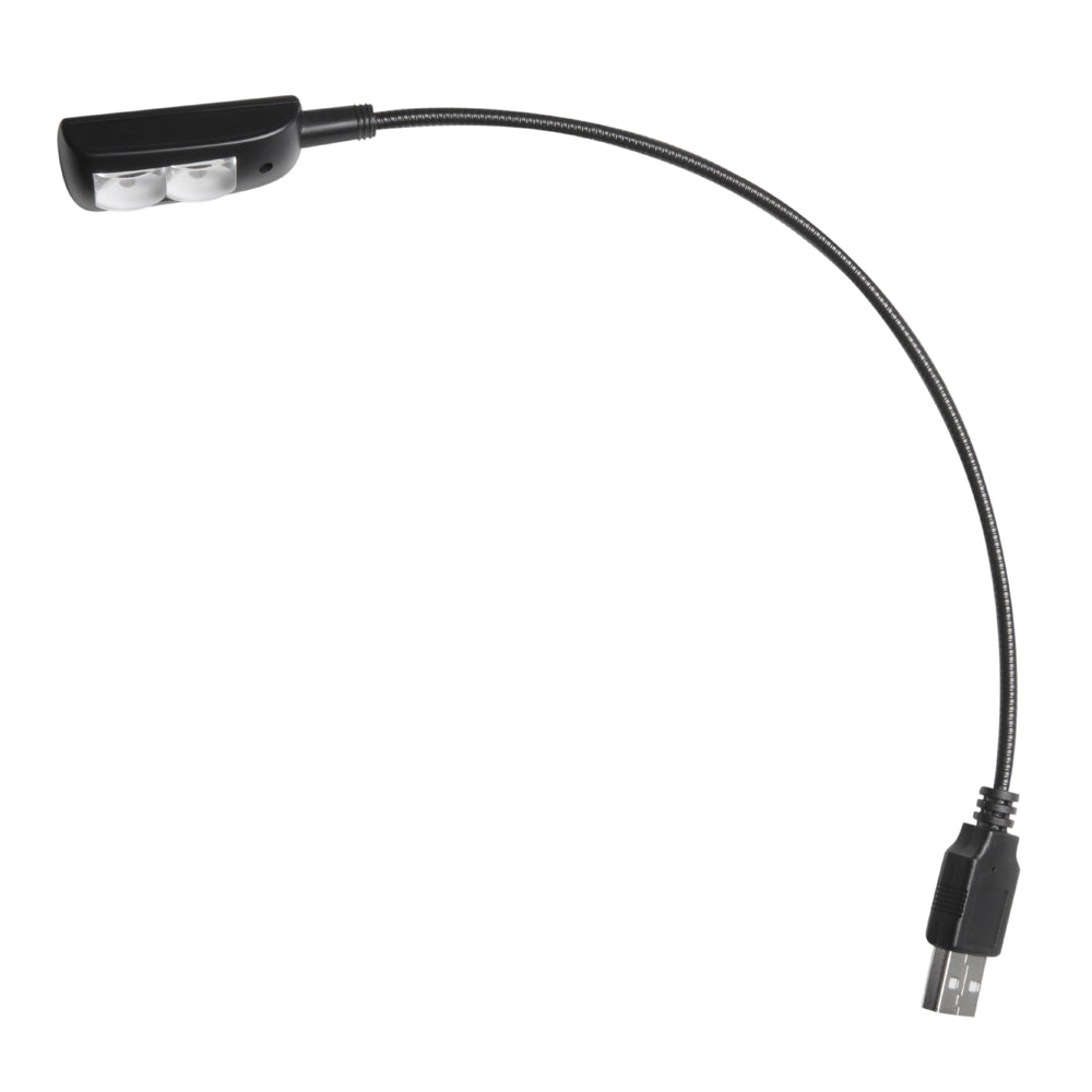 Adam Hall Stands SLED 1 USB PRO - USB-Schwanenhalslampe mit 2 LEDs