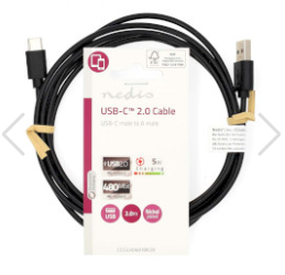 USB-C zu USB-A Kabel (2m)