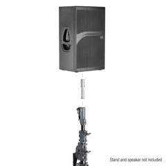 Adam Hall Stands SLS 36 TV 28 - Adapter von 28 mm (TV-Spigot) auf 35 mm