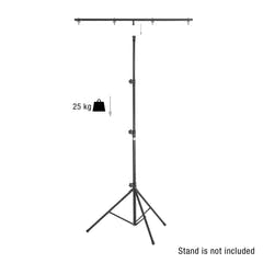 Adam Hall Stands SLS 6 CB - Lichtstativ T-Bar mit 16 mm TV-Spigot