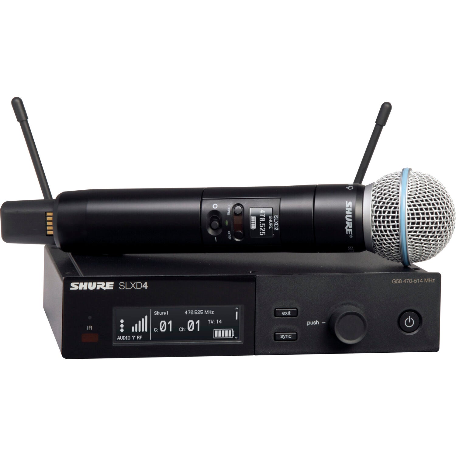 Shure SLXD24E/B58-J53 - 562-606Mhz