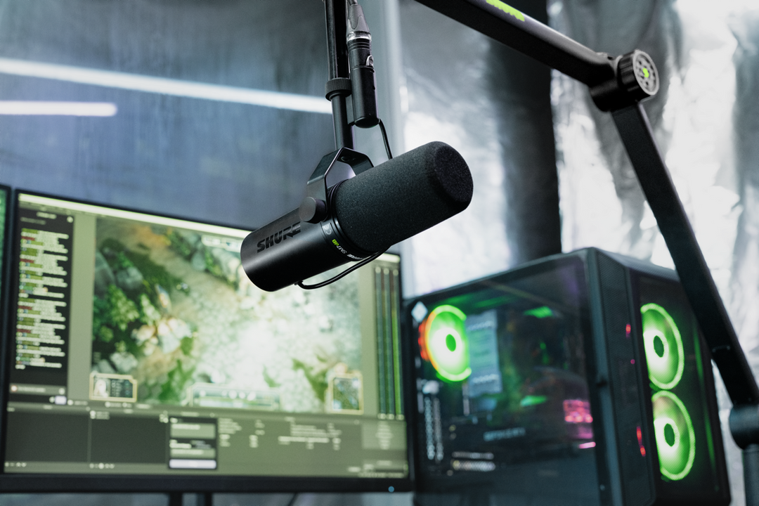 Shure SM7dB Aktives Dynamisches Podcast Mikrofon