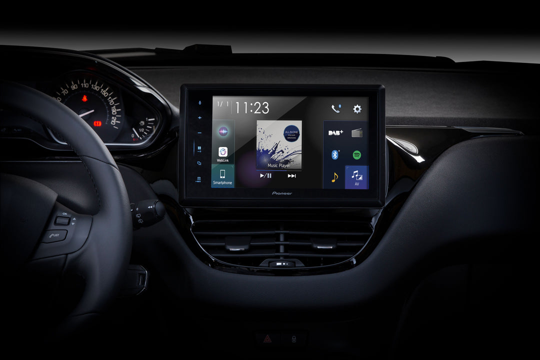 Pioneer SPH-EVO82DAB-208 Apple CarPlay für Peugeot 208/2008