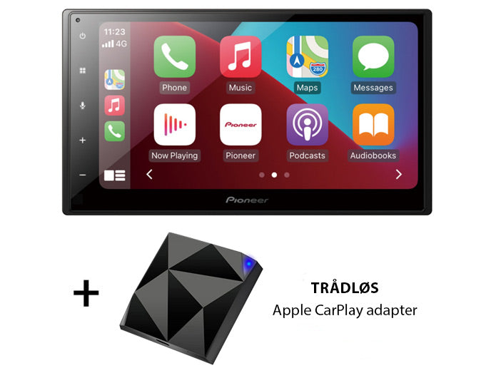 Pioneer SPH-DA160DAB Drahtloser Apple CarPlay Adapter