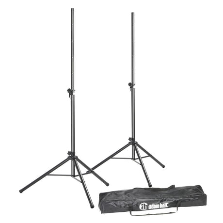 Adam Hall Stands SPS 023 SET - Lautsprecherstativ-Set: 2 Lautsprecherstative mit Tasche