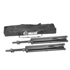Adam Hall Stands SPS 023 SET - Lautsprecherstativ-Set: 2 Lautsprecherstative mit Tasche