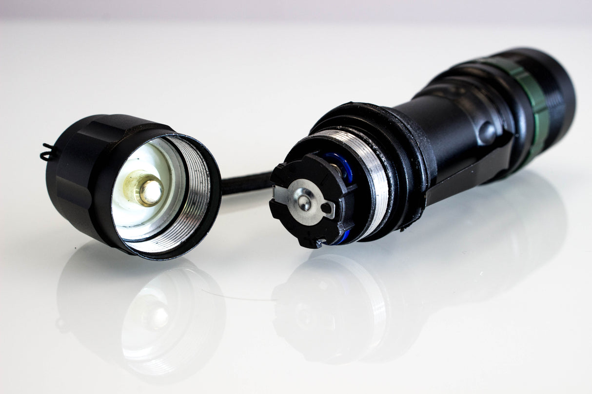 Amber Flashlight 365nm LED