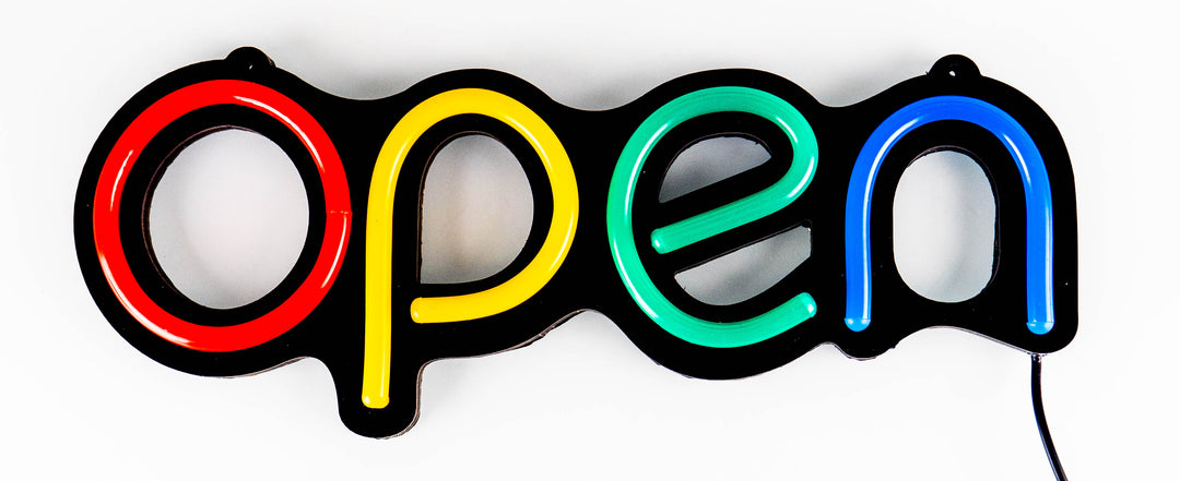 Neonschild "Open" (39cm)