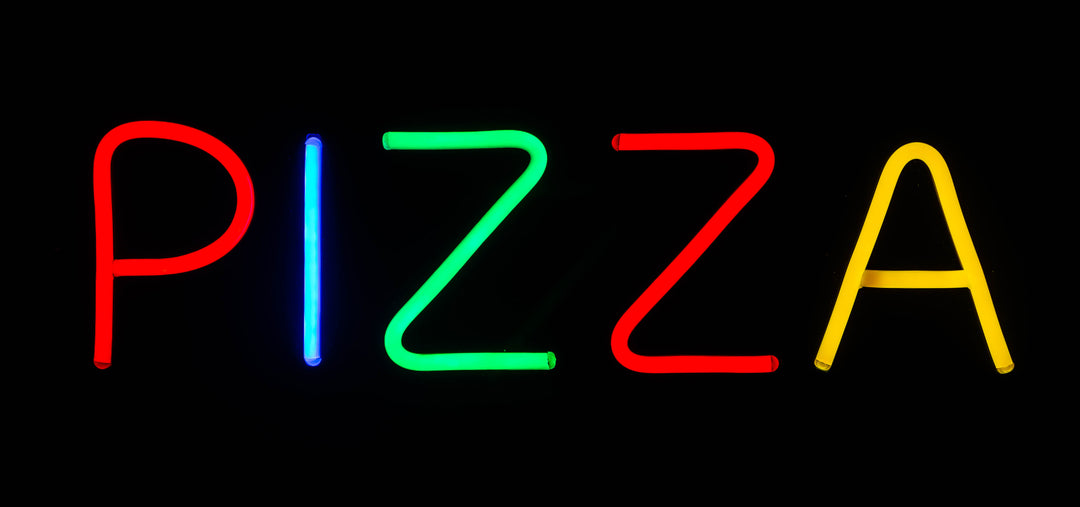 Neonschild "Pizza" (60cm)