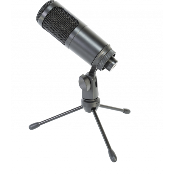 LTC USB-Mikrofon (Schwarz)