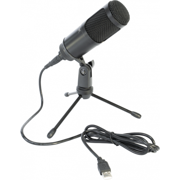 LTC USB-Mikrofon (Schwarz)
