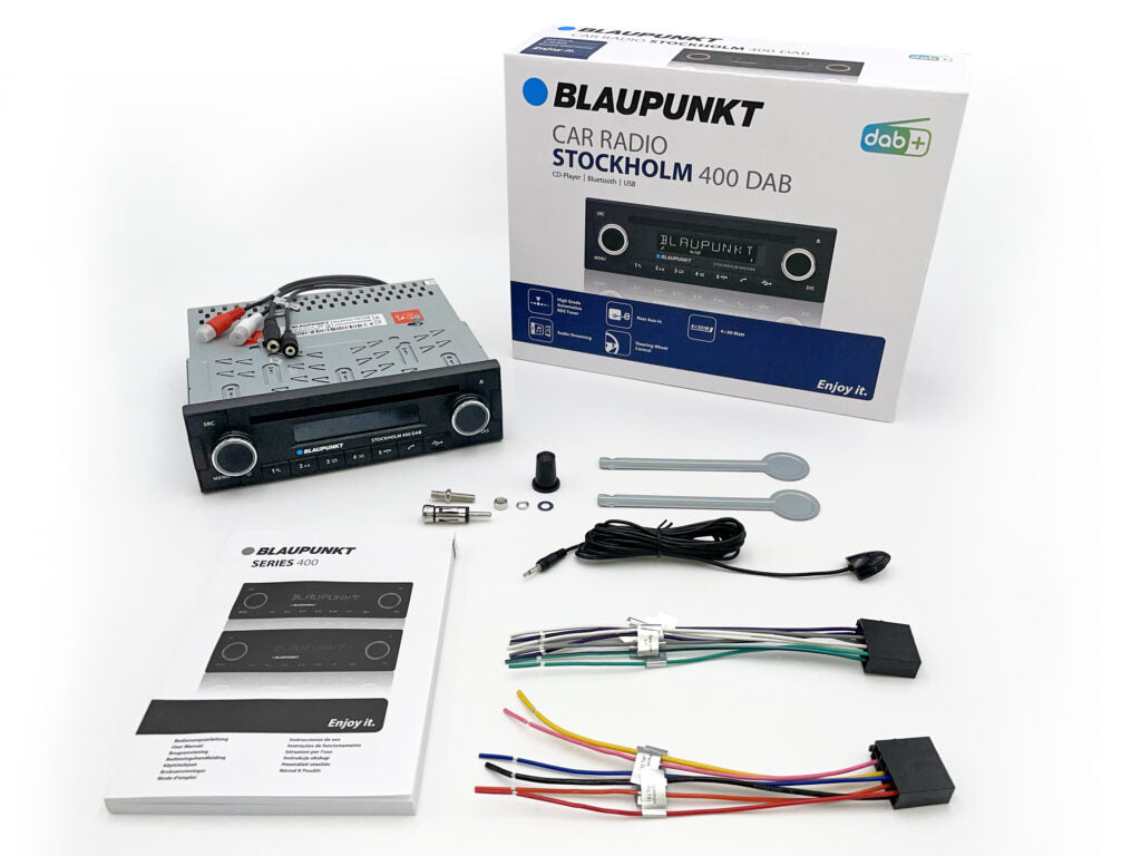 Blaupunkt Stockholm 400 Autoradio m. DAB,FM und Bluetooth