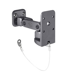 Adam Hall Stands SUWMB 10 B - Universelle Wandhalterung für Lautsprecher bis 10 kg, schwarz
