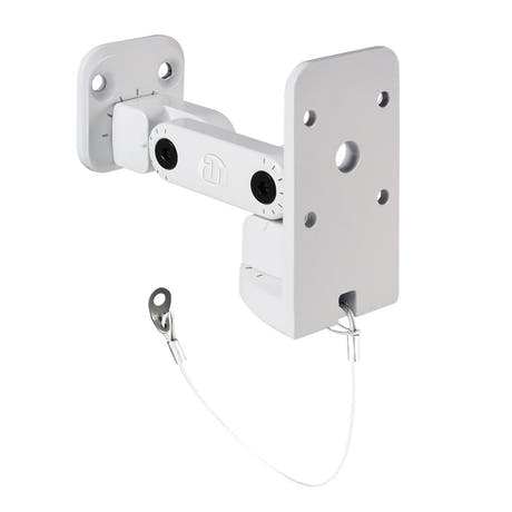 Adam Hall Stands SUWMB 10 W - Universelle Wandhalterung für Lautsprecher bis 10 kg, weiß