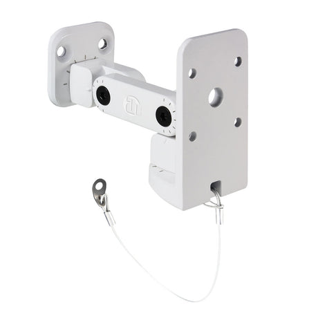Adam Hall Stands SUWMB 10 W - Universelle Wandhalterung für Lautsprecher bis 10 kg, weiß