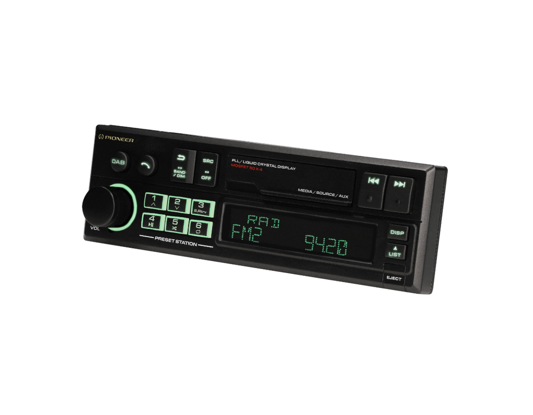 Pioneer SXT-C10PS Retro Autoradio m. DAB+ und Bluetooth