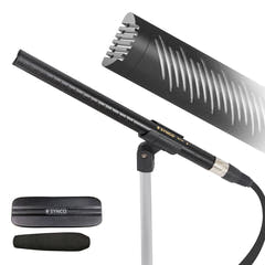 Synco D2 Broadcast-Richtrohrmikrofon für 48 Volt Phantomstrom